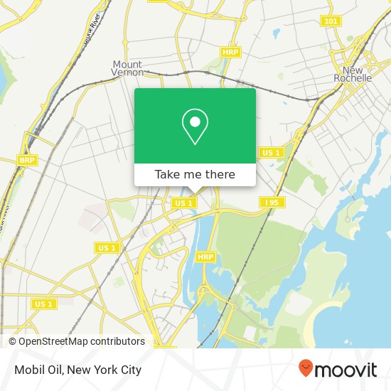 Mobil Oil map