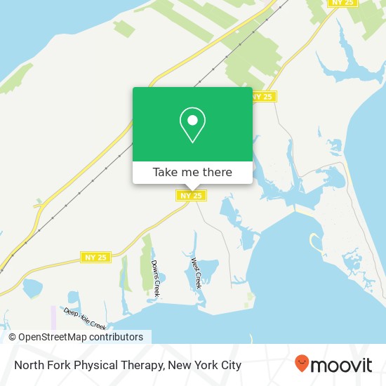 Mapa de North Fork Physical Therapy