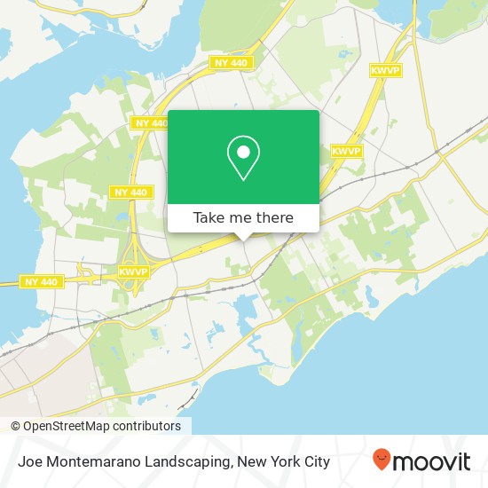 Mapa de Joe Montemarano Landscaping