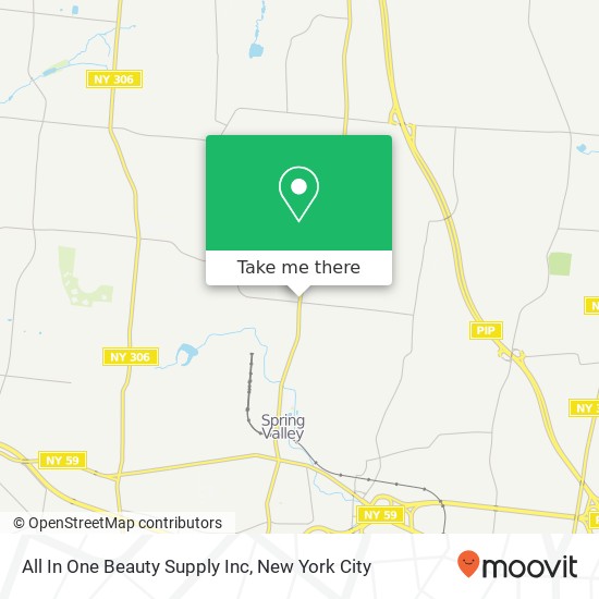 All In One Beauty Supply Inc map
