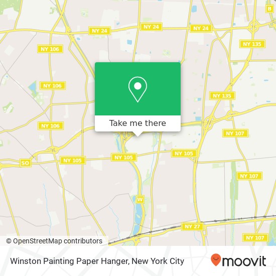 Winston Painting Paper Hanger map
