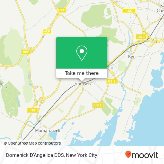 Domenick D'Angelica DDS map