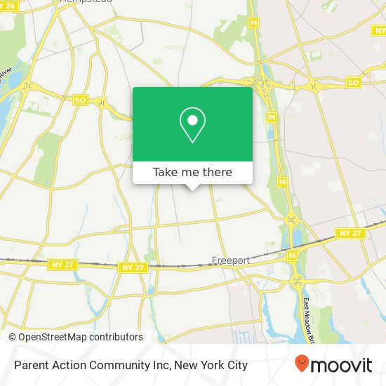 Mapa de Parent Action Community Inc