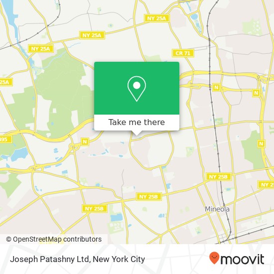 Joseph Patashny Ltd map