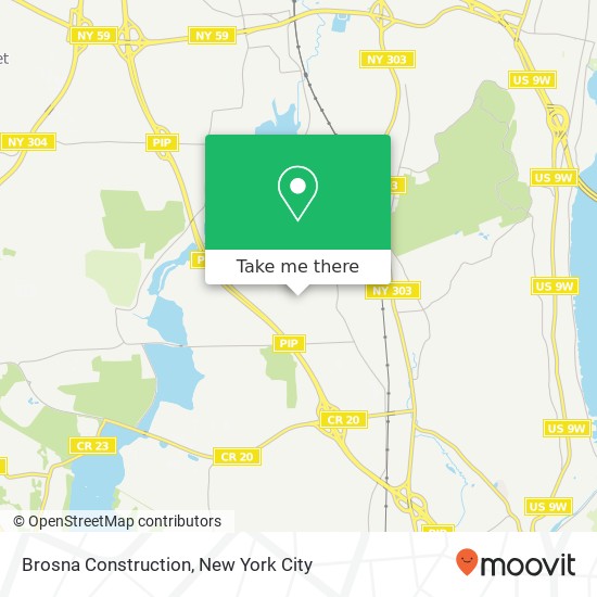 Brosna Construction map