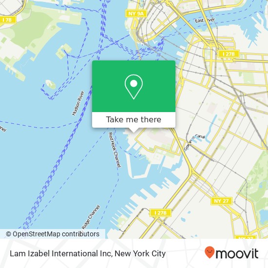 Mapa de Lam Izabel International Inc