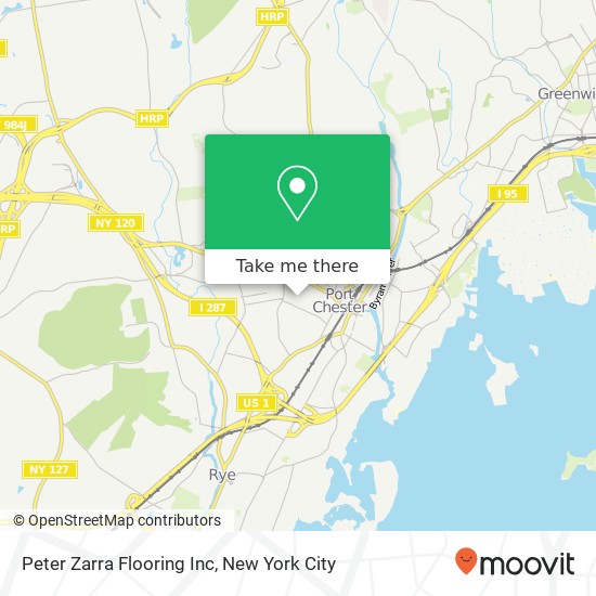 Peter Zarra Flooring Inc map