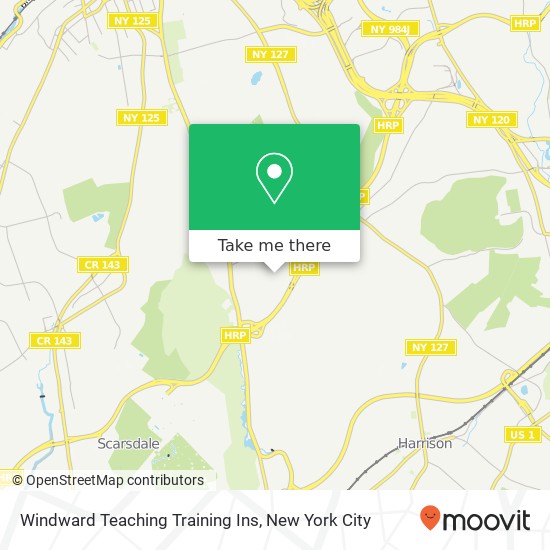 Windward Teaching Training Ins map
