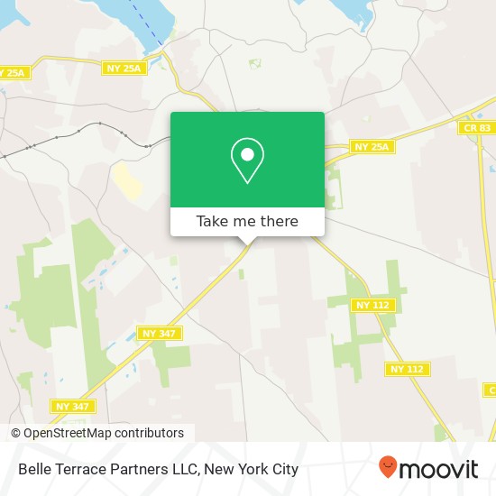 Mapa de Belle Terrace Partners LLC