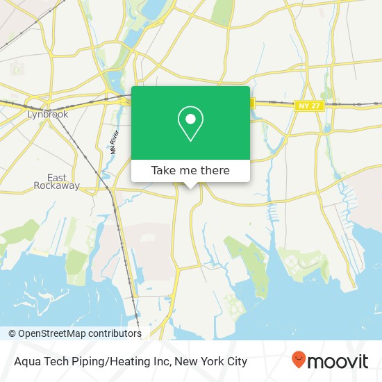 Mapa de Aqua Tech Piping/Heating Inc