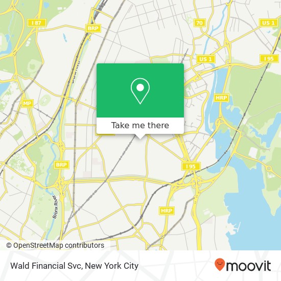 Wald Financial Svc map
