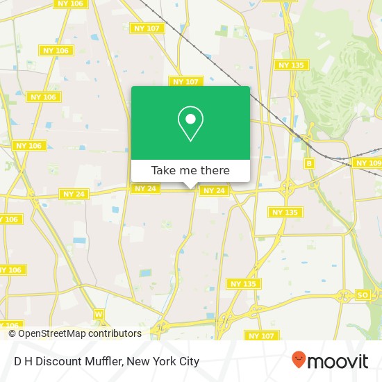 D H Discount Muffler map