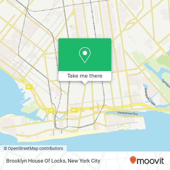 Mapa de Brooklyn House Of Locks