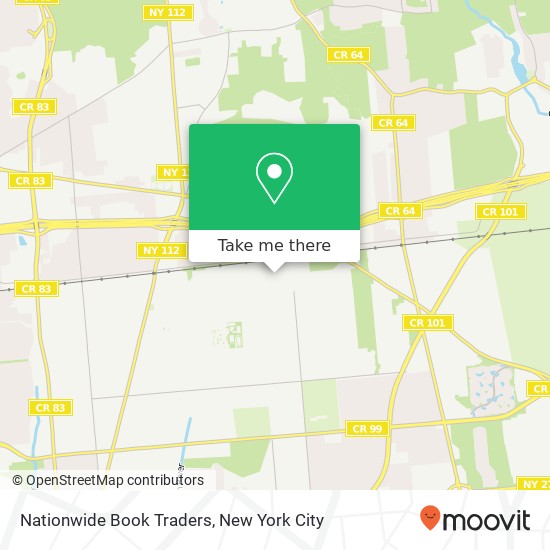 Mapa de Nationwide Book Traders