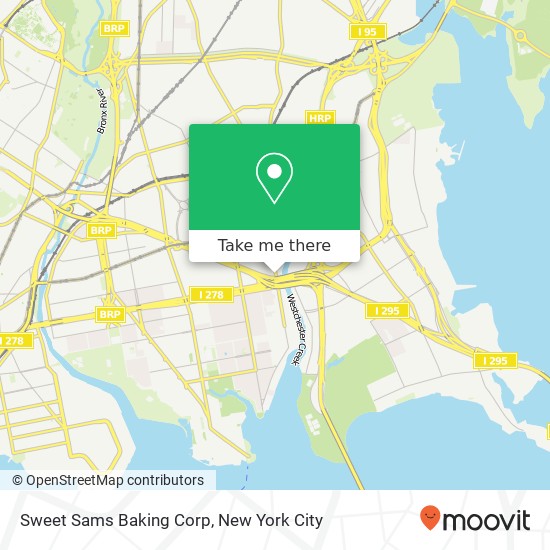 Sweet Sams Baking Corp map