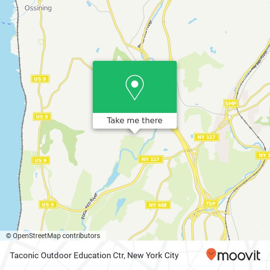 Taconic Outdoor Education Ctr map