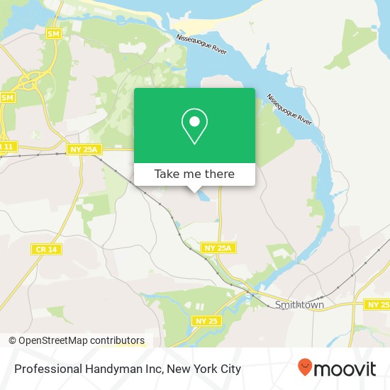 Mapa de Professional Handyman Inc