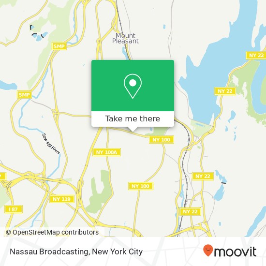 Mapa de Nassau Broadcasting