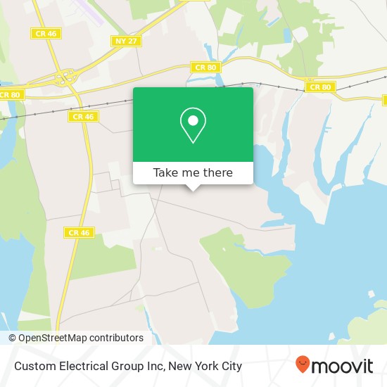 Custom Electrical Group Inc map