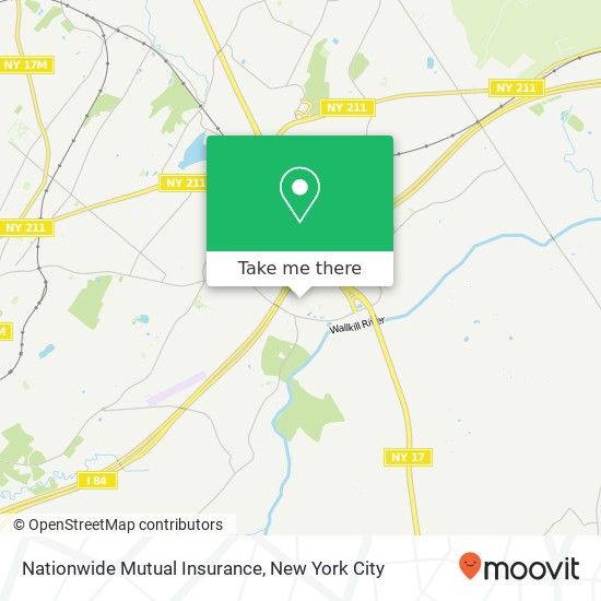 Mapa de Nationwide Mutual Insurance