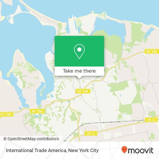 Mapa de International Trade America
