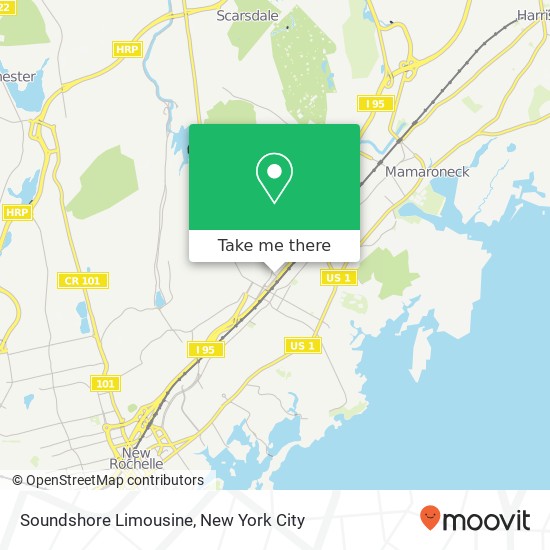 Mapa de Soundshore Limousine