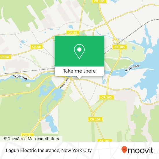 Lagun Electric Insurance map