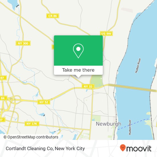 Mapa de Cortlandt Cleaning Co