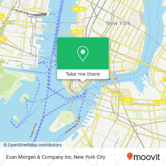 Mapa de Evan Morgen & Company Inc