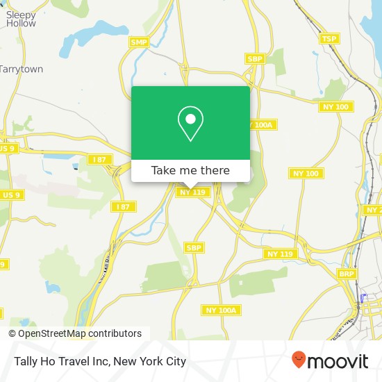 Mapa de Tally Ho Travel Inc