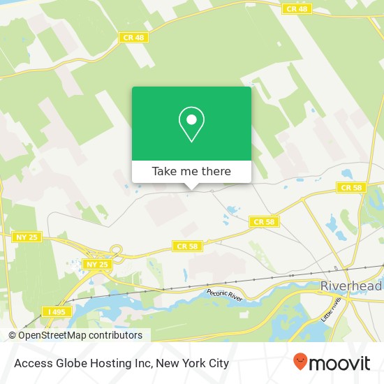 Mapa de Access Globe Hosting Inc