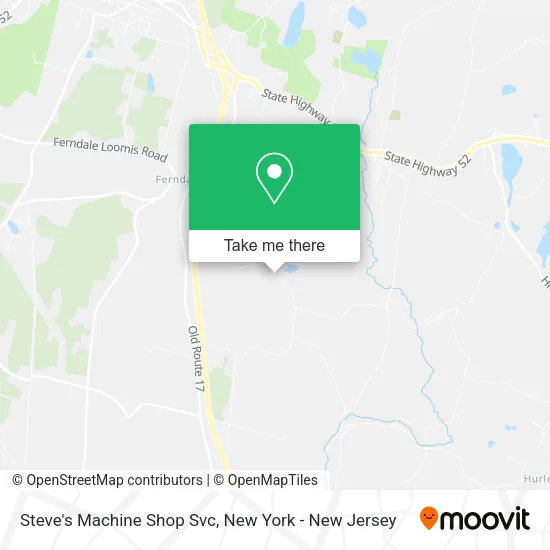 Steve's Machine Shop Svc map
