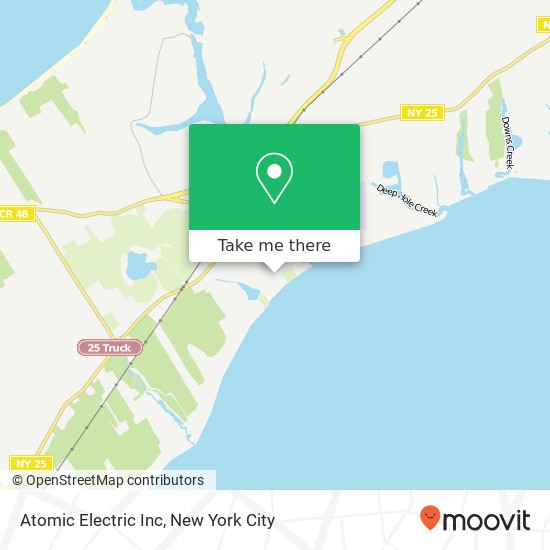 Atomic Electric Inc map