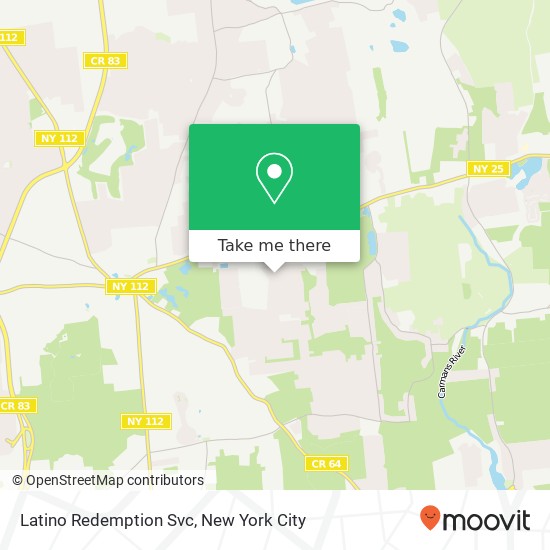 Latino Redemption Svc map