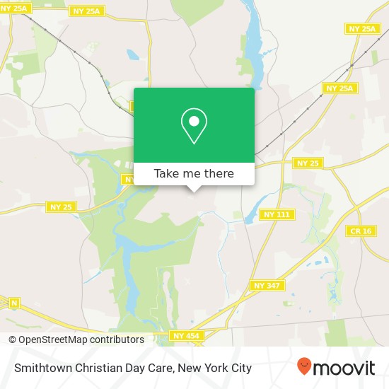 Mapa de Smithtown Christian Day Care