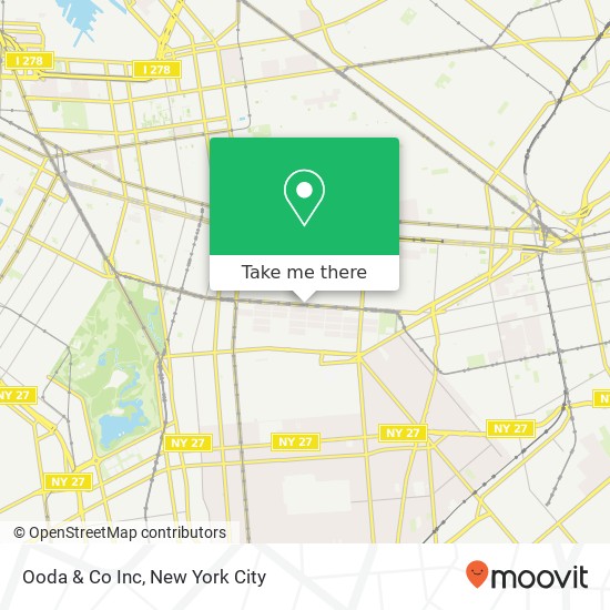 Mapa de Ooda & Co Inc