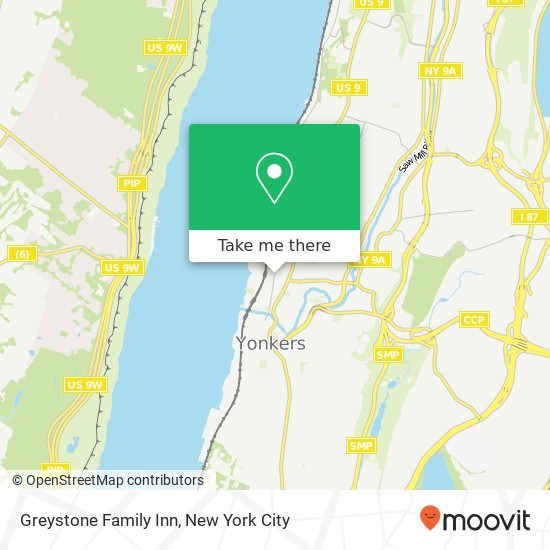 Mapa de Greystone Family Inn