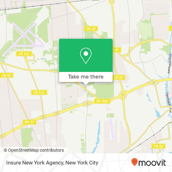 Insure New York Agency map