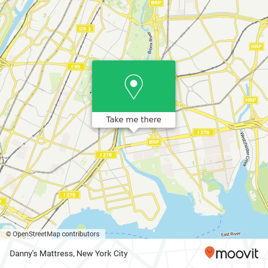 Mapa de Danny's Mattress