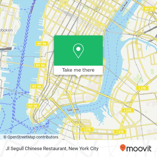 Mapa de Jl Segull Chinese Restaurant