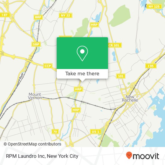 RPM Laundro Inc map