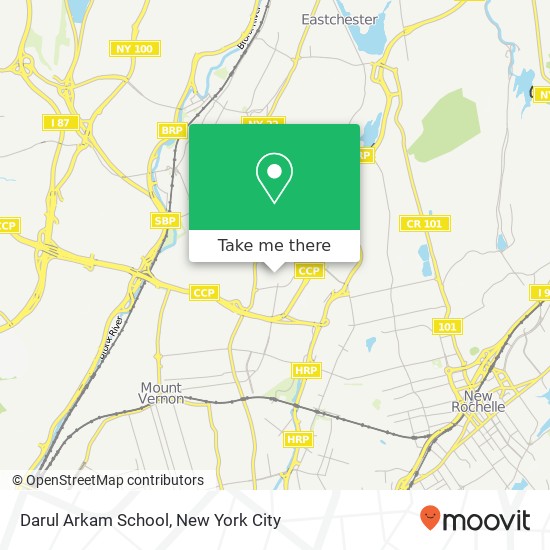 Darul Arkam School map