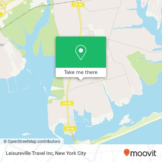 Mapa de Leisureville Travel Inc