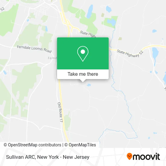 Sullivan ARC map
