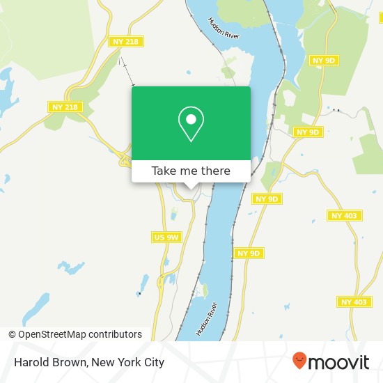 Harold Brown map