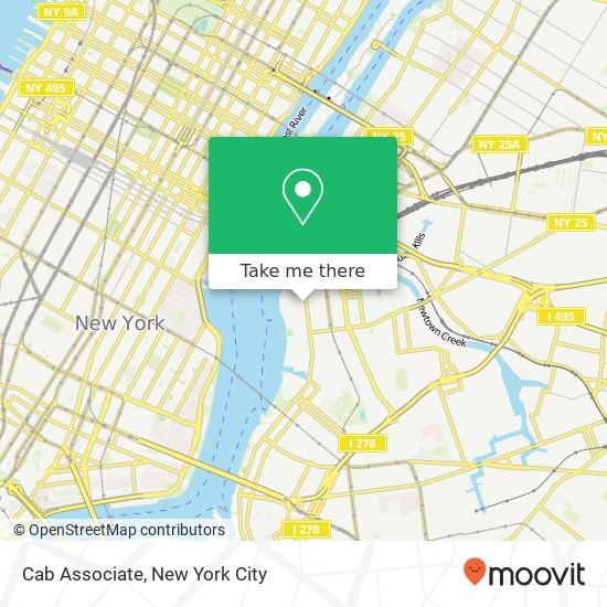 Mapa de Cab Associate