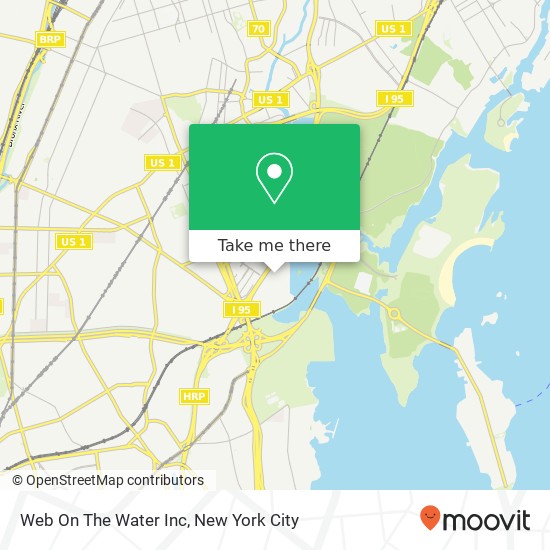 Web On The Water Inc map