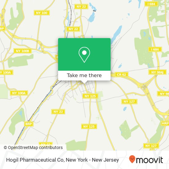 Hogil Pharmaceutical Co map