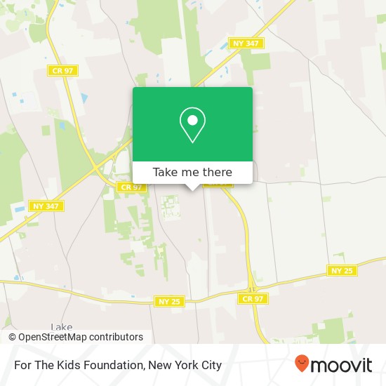 For The Kids Foundation map