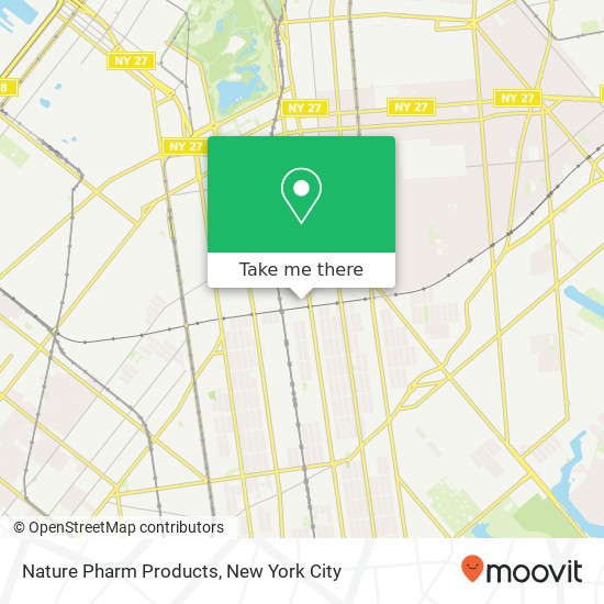 Nature Pharm Products map